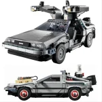 10300 Icons DeLorean Back to the Future Time Machine - Image 2
