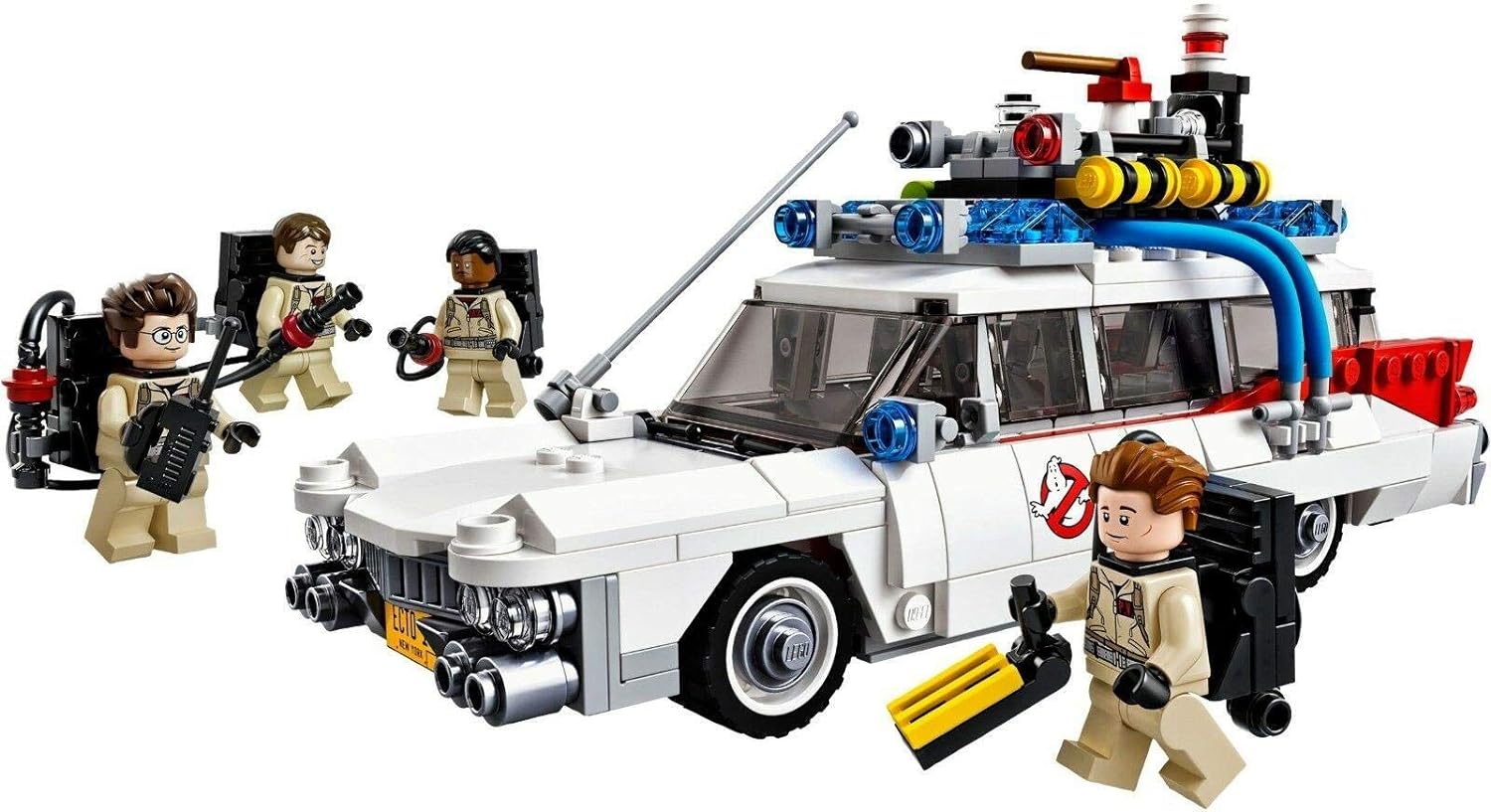 71xkgr6RMXL._AC_SL1500_ Icons 21108 Ghost Busters Ecto-1 - Image 1