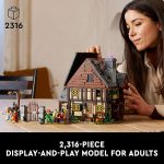 21341 Ideas Disney Hocus Pocus: The Sanderson Sisters’ Cottage Collectible Building Set - Image 3