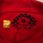 Sp5der Beluga Hoodie Red - Image 3
