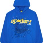 Sp5der TC Hoodie Blue