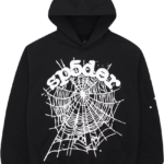 Sp5der OG Web Hoodie Black