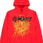 Sp5der P*NK V2 Hoodie Red