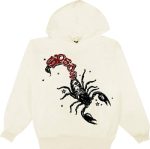 Sp5der x Mariah The Scientist Scorpion Hoodie Cream