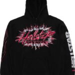 Hellstar Sports Future Flame Hoodie Black