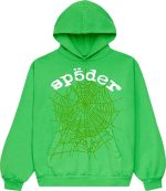 Sp5der Legacy Hoodie Green