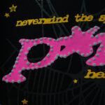 Sp5der P*nk Hoodie Black - Image 4