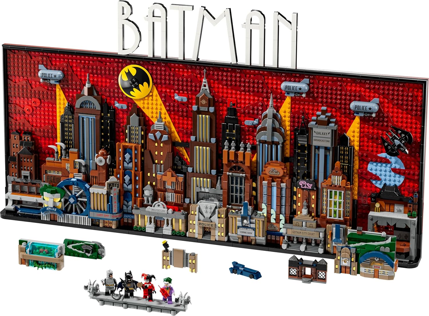 91OpaiPzyVL._AC_SL1500_ Batman 76271 - The Animated Series Gotham City - Image 1