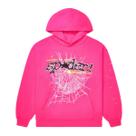 Sp5der P*NK Hoodie Pink