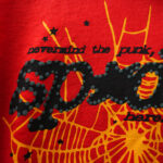 Sp5der P*NK V2 Hoodie Red - Image 3