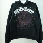 Sp5der Worldwide Hoodie Black
