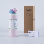 Owala FreeSip Insulated Stainless Steel Water Bottle with Straw 24 oz - Image 4