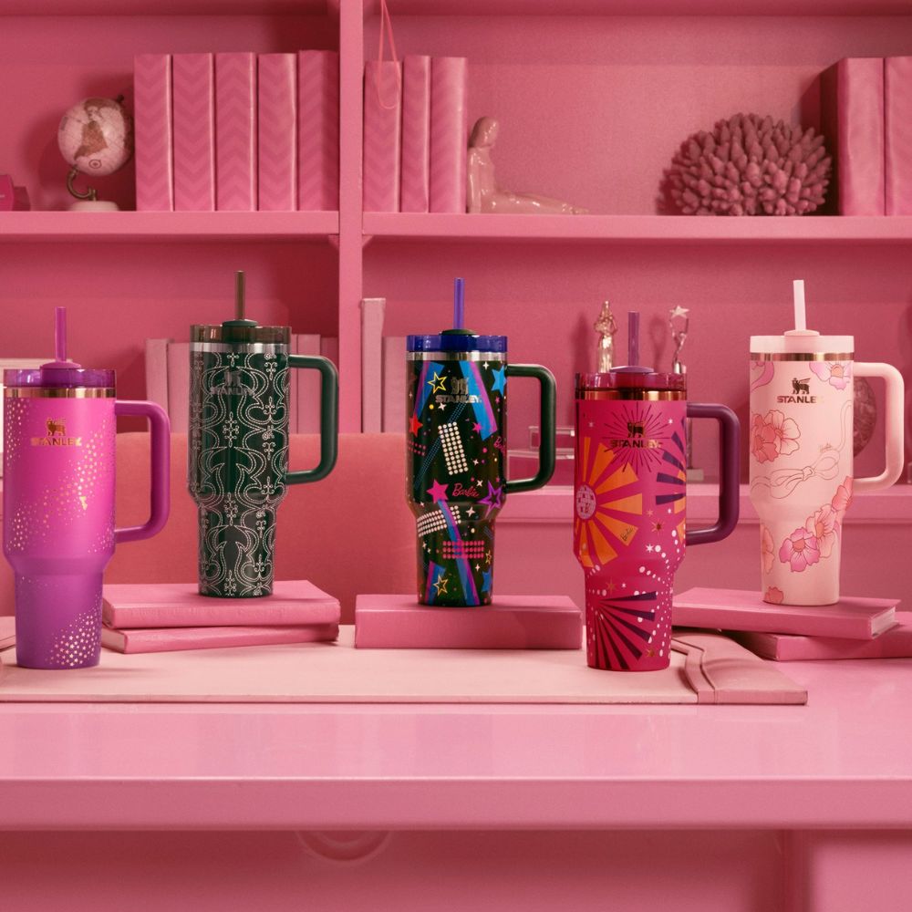 loveshakefancy Barbie Stanley Quencher Tumbler 40 oz Collection - Image 1