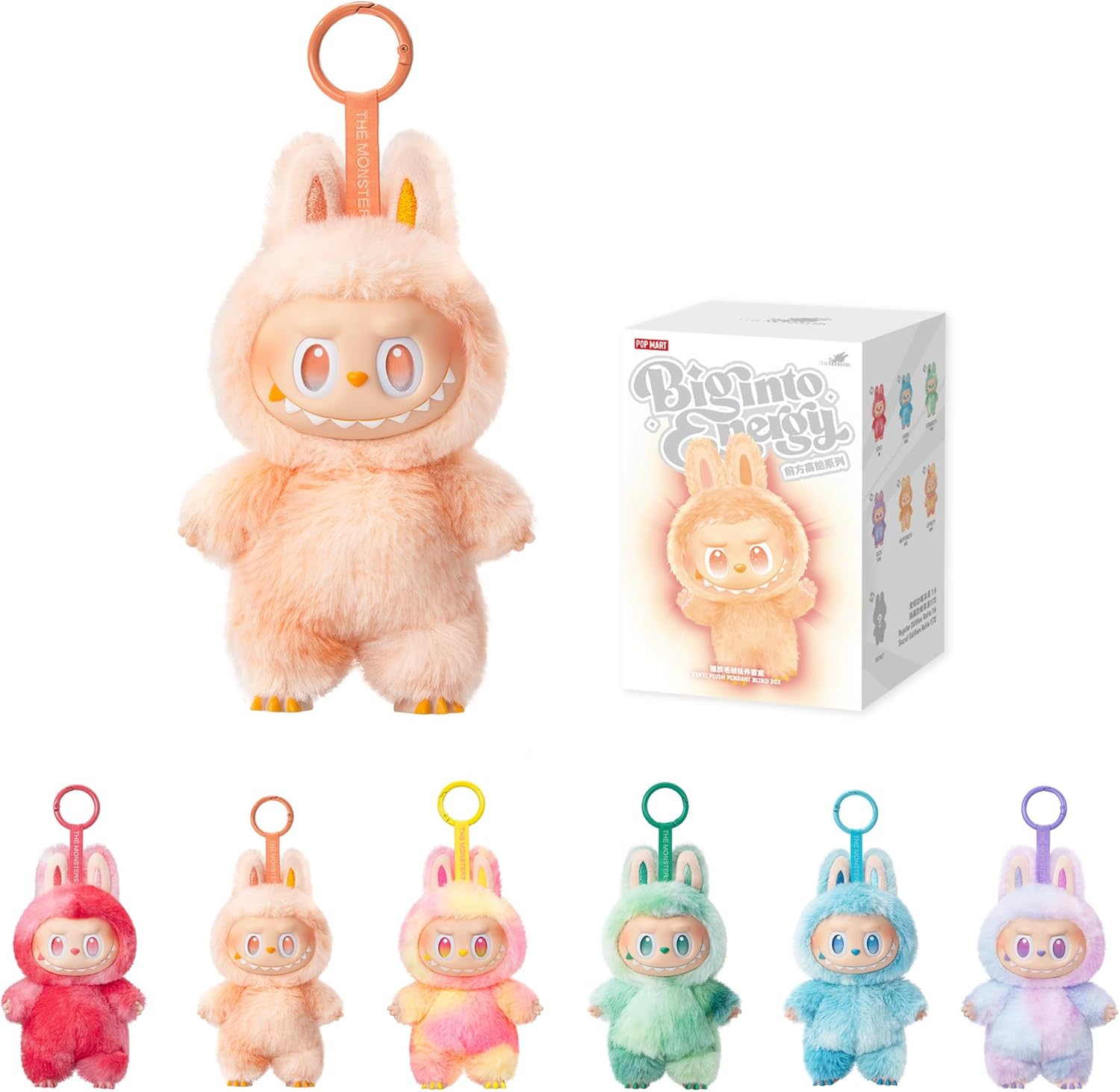 Big-Energy-Main POP MART The Monsters Labubu Big into Energy Series-Vinyl Plush Pendant Blind Box - Image 1