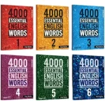 4000 Essential English Words, 2nd Edition, 1 - 6 Complete Set in A5 Size by Paul Nation