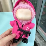 17cm Labubu Squid Game Outfit Clothing Set - Image 4