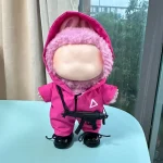 17cm Labubu Squid Game Outfit Clothing Set - Image 2