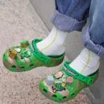 Crocs Kids' Classic Minecraft Clogs - Image 2
