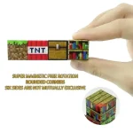 Minecraft Magnetic Blocks – 500pcs with 20 figures STEM Montessori Building Set - Image 4
