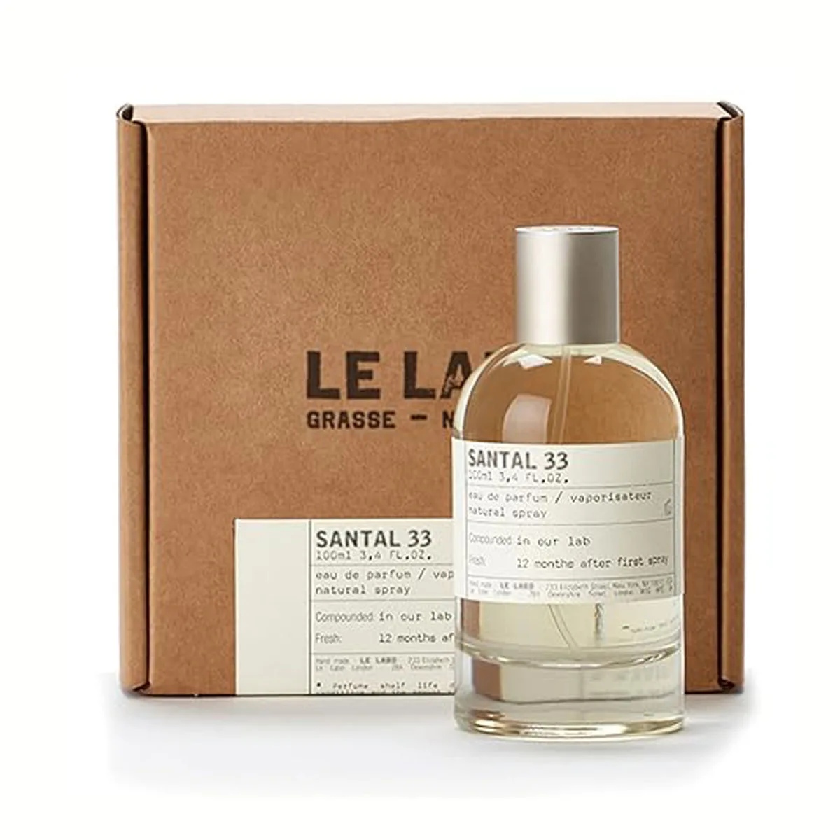 kf-Ae657d3c8ea944ae398d548a16d3ab4cf7 Le Labo Santal 33 Eau de Parfum – Unisex Luxury Cologne / Perfume (100ml / 3.4 oz) - Image 1