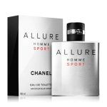 CHANEL Allure Homme Sport Eau de Toilette Spray – Men’s Fresh & Energetic Fragrance (100ml / 3.4 fl oz)