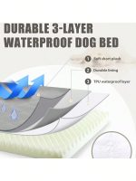 Orthopedic Dog Bed Large Breed Memory Foam Washable Cover Non-Slip Bottom for Big Dogs - Image 7