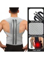 Posture Corrector Brace for Women Men Adjustable Upper Back Straightener Clavicle Support for Slouching - Image 7