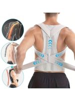 Posture Corrector Brace for Women Men Adjustable Upper Back Straightener Clavicle Support for Slouching