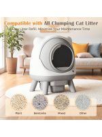 Self-Cleaning Cat Litter Box Automatic Self Scooping Enclosed Odor Control for Multiple Cats Large Capacity - Image 4