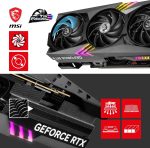 MSI GeForce RTX 4090 Gaming X Trio 24G Graphics Card – 24GB GDDR6X - Image 2